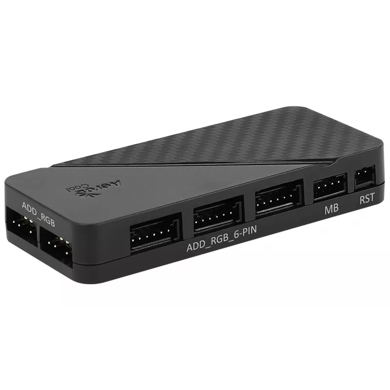 Aerocool Saturn 12F Pro ARGB korpuse ventilaatorid, 3 tk komplekt koos kontrolleriga, 120 mm