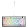 Mehaaniline mängurklaviatuur GLORIOUS GMMK 3 PRO 75% Juhtmega USB QWERTY RGB Hõbedane (US)