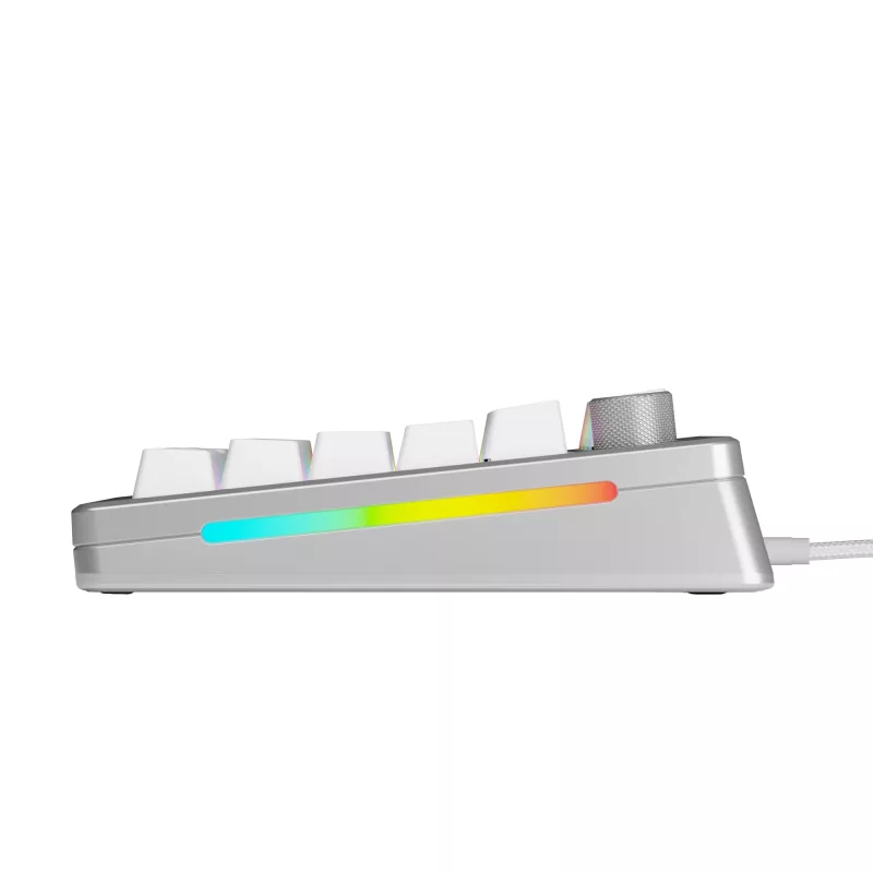 Mehaaniline mängurklaviatuur GLORIOUS GMMK 3 PRO 75% Juhtmega USB QWERTY RGB Hõbedane (US)