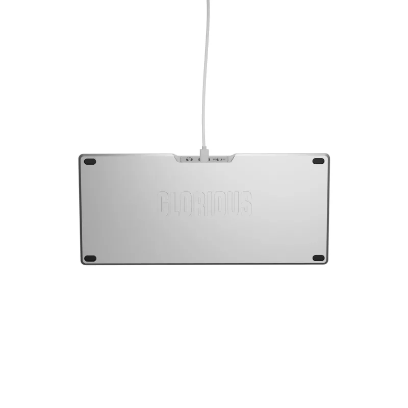 Mehaaniline mängurklaviatuur GLORIOUS GMMK 3 PRO 75% Juhtmega USB QWERTY RGB Hõbedane (US)