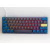 “Ducky One 3 Daybreak Mini” klaviatuur, mängudele, USB, saksa keel, must, sinine, roheline