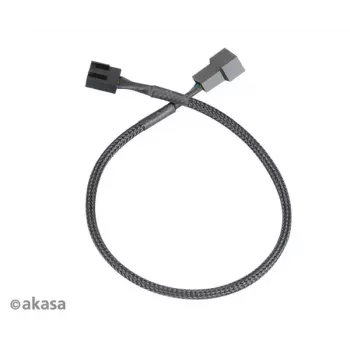Ventilaatori pikenduskaabel Akasa AK-CBFA01-KT04 4-pack, PWM, 4-kontaktiline pistik, pikendusjuhtmed