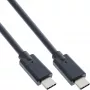USB 3.2 Gen.2x2 kaabel InLine 35704A 1.5m USB-C isane/isane must