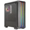 Aerocool SKYLINEV2BK PC ATX Case Dual Front Panel LED ARGB Fan ARGB 12cm Must