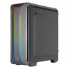 Aerocool SKYLINEV2BK PC ATX Case Dual Front Panel LED ARGB Fan ARGB 12cm Must