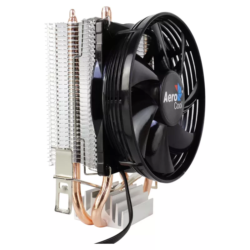 AEROCOOL VERKHO2 protsessorijahuti 90 mm ventilaatoriga, hüdrauliline laager, 800–2000 p/min, 110 W TDP, mitme pesa tugi (avatud pakend)