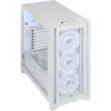 CORSAIR Midi Tower Case - Icue 4000d RGB Valge