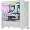 CORSAIR Midi Tower Case - Icue 4000d RGB Valge
