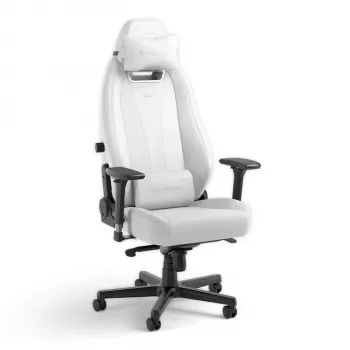 Mängutool noblechairs LEGEND — polsterdatud iste, valge, 520 mm laius, kõrgus 132–142 cm, maksimaalne koormus 150 kg