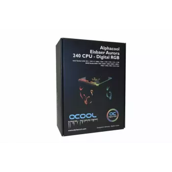 Vedelikjahutus Alphacool Eisbaer Aurora 240 protsessori CPU must