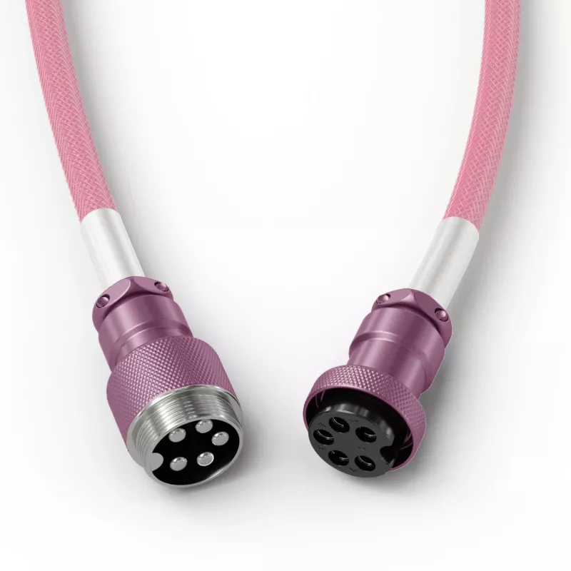 Keerd-USB-kaabel GLORIOUS GMMK Pixel Pink 1,5 m – eemaldatav keerdkaabel klaviatuuridele