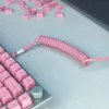 Keerd-USB-kaabel GLORIOUS GMMK Pixel Pink 1,5 m – eemaldatav keerdkaabel klaviatuuridele