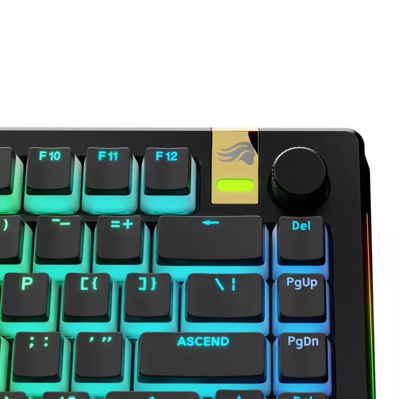 GLORIOUS GPBT Aura V3 Must US RGB klahvikomplekt