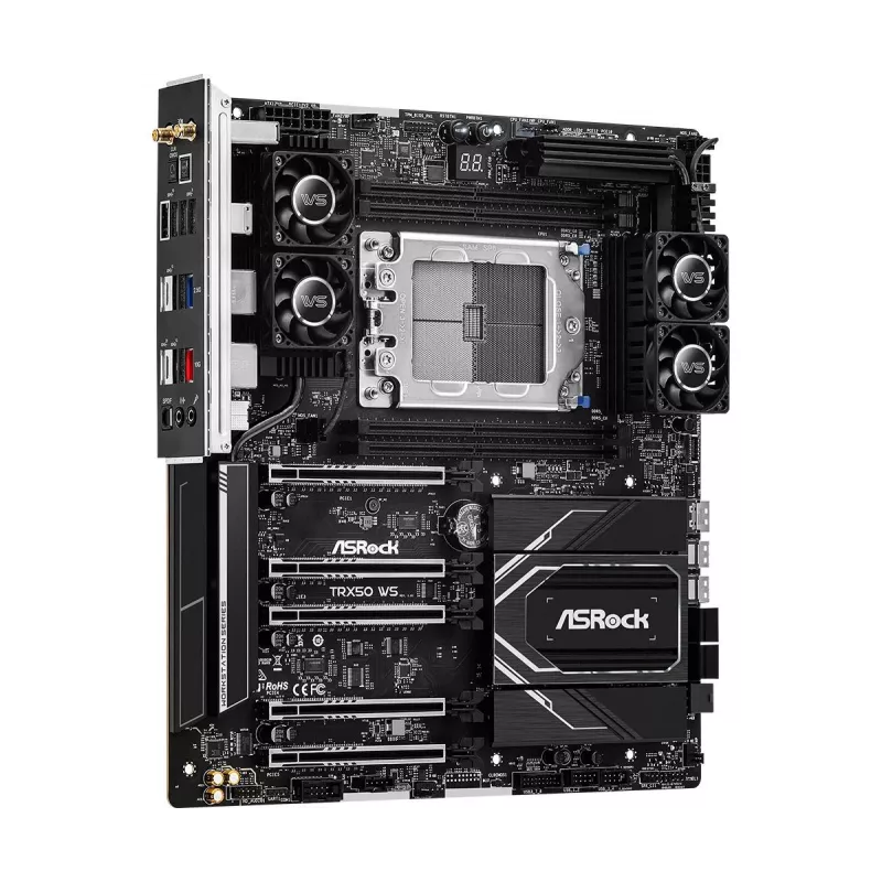 ASRock emaplaat TRX50 WS AMD TRX50 Ryzen 4 X DDR5 7.1ch HD Audio EATX