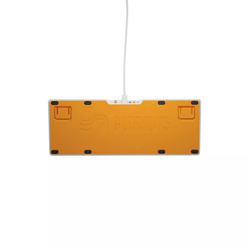 Mehaaniline mänguklaviatuur GLORIOUS GMMK 3 65% Valge — juhtmega USB, RGB, QWERTY (USA)