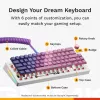 Mehaaniline mänguklaviatuur GLORIOUS GMMK 3 65% Valge — juhtmega USB, RGB, QWERTY (USA)