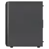 Aerocool BEAMBKV2 Gaming ATX Case 4 Fans 12cm FRGB Must, PC, Must, ATX, micro ATX, Mini-ITX, Mängimine, Sinine, Roheline, Punane, Esipaneel, Külg