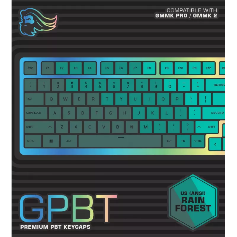 Glorious Gaming GPBT klaviatuurikork