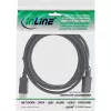 InLine DisplayPort 1.4 kaabel, 8K4K, must, kullatud, 5m