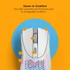 Glorious Gaming Glorious Model D 2 Wireless - Matt valge, Paremakäeline, RF-juhtmevaba, 19000 DPI, Valge