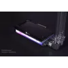 Alphacool Core M.2 NVMe PCIe 5.0 vedelikjahuti tagaplaadiga