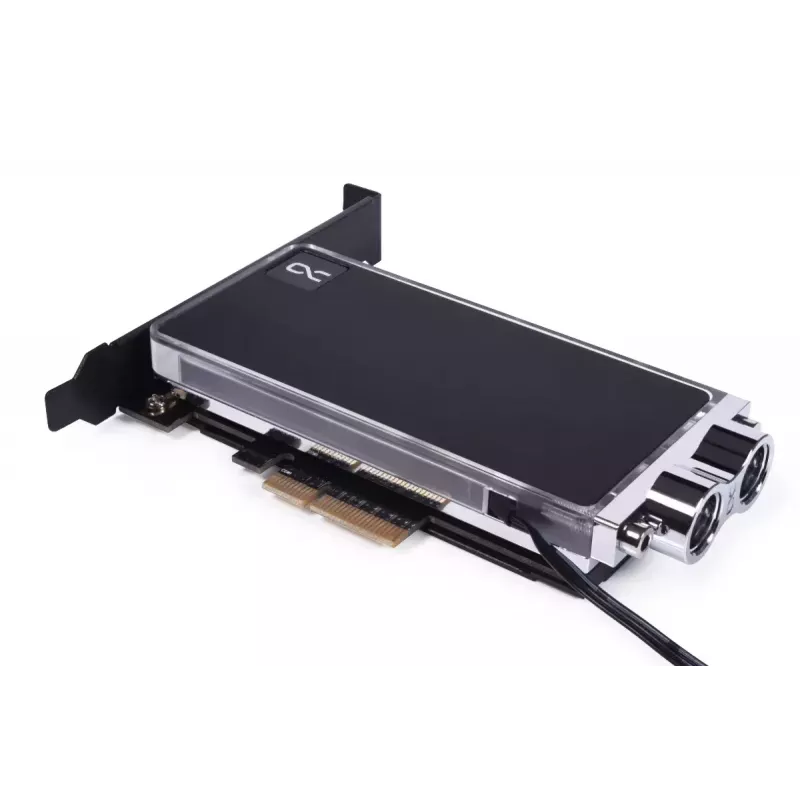 Alphacool Core M.2 NVMe PCIe 5.0 vedelikjahuti tagaplaadiga