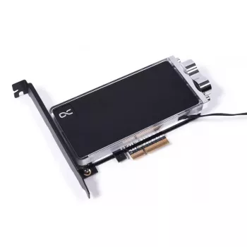 Alphacool Core M.2 NVMe PCIe 5.0 vedelikjahuti tagaplaadiga
