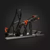 Asetek Gaming Pedals 40-010-0000002 — juhtmega PC-pedaalid, alumiinium/pronkskorpus, must/oranž/valge