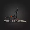 Asetek Gaming Pedals 40-010-0000002 — juhtmega PC-pedaalid, alumiinium/pronkskorpus, must/oranž/valge