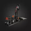 Asetek Gaming Pedals 40-010-0000002 — juhtmega PC-pedaalid, alumiinium/pronkskorpus, must/oranž/valge