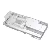 Water block + Backplate Phanteks Glacier G40 Akrüül Vask Hall Läbipaistev