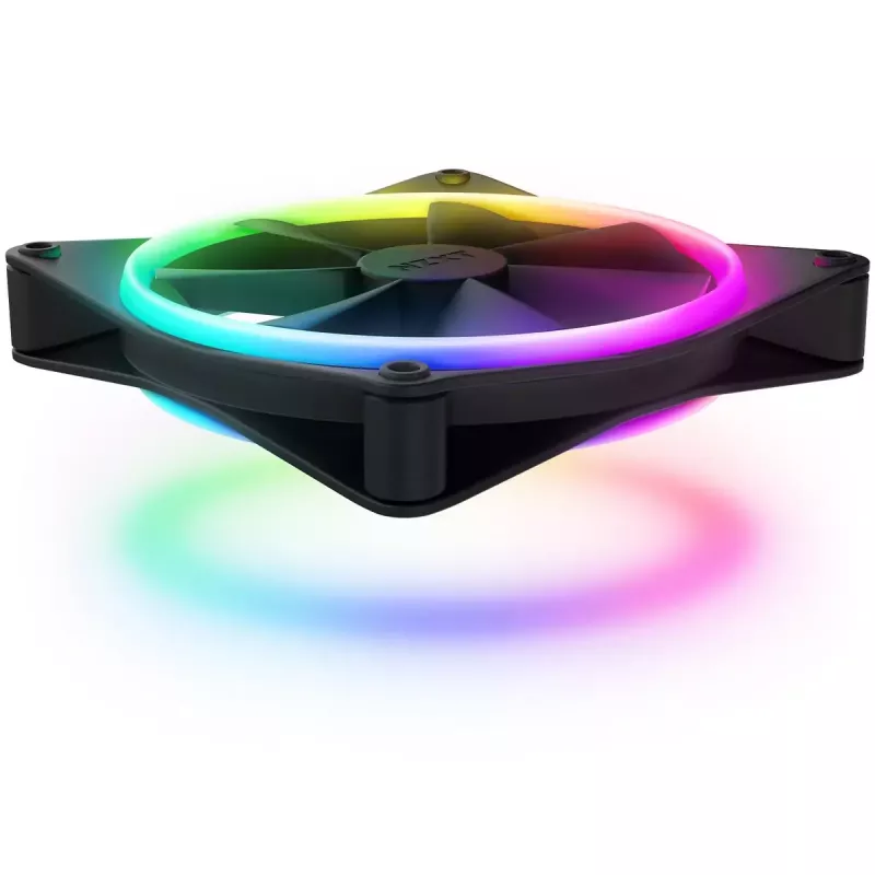 Ventilaator NZXT F120 RGB DUO 12 cm must 500–1800 RPM 2.42 mmH2O