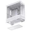 Arvutikorpus Jonsbo D400 Midi Tower ATX karastatud klaas - valge