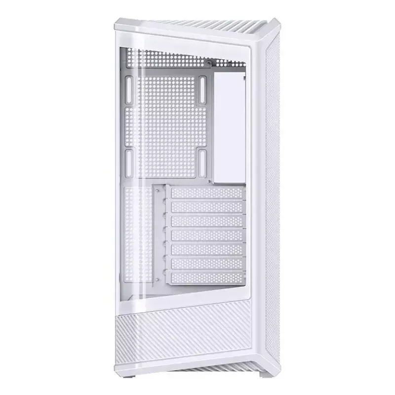 Arvutikorpus Jonsbo D400 Midi Tower ATX karastatud klaas - valge