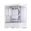 Arvutikorpus Jonsbo D400 Midi Tower ATX karastatud klaas - valge