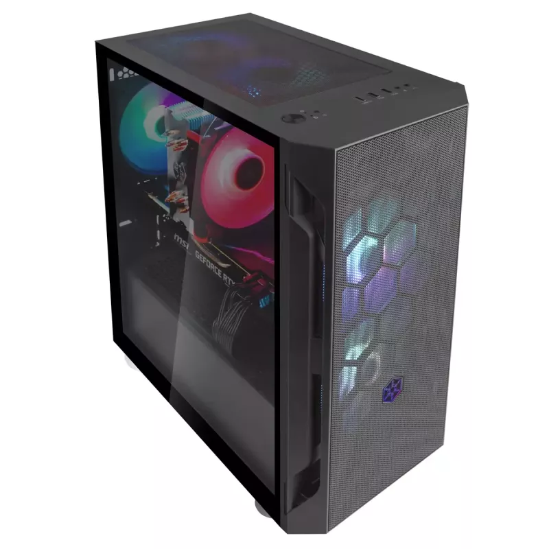 PC-korpus Silverstone FARA H1M PRO Micro Tower Must