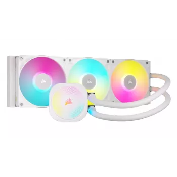 CORSAIR protsessori jahuti - Icue Link Titan 360 Rx RGB Aio vedelikjahuti - valge