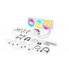 CORSAIR protsessori jahuti - Icue Link Titan 360 Rx RGB Aio vedelikjahuti - valge