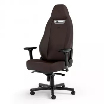 Mängutool noblechairs LEGEND — polsterdatud iste, pruun, 520 mm laius, 132–142 cm kõrgus, 150 kg max