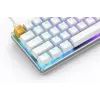 Glorious Gaming GMMK klaviatuur USB QWERTY US International Hõbedane, Valge
