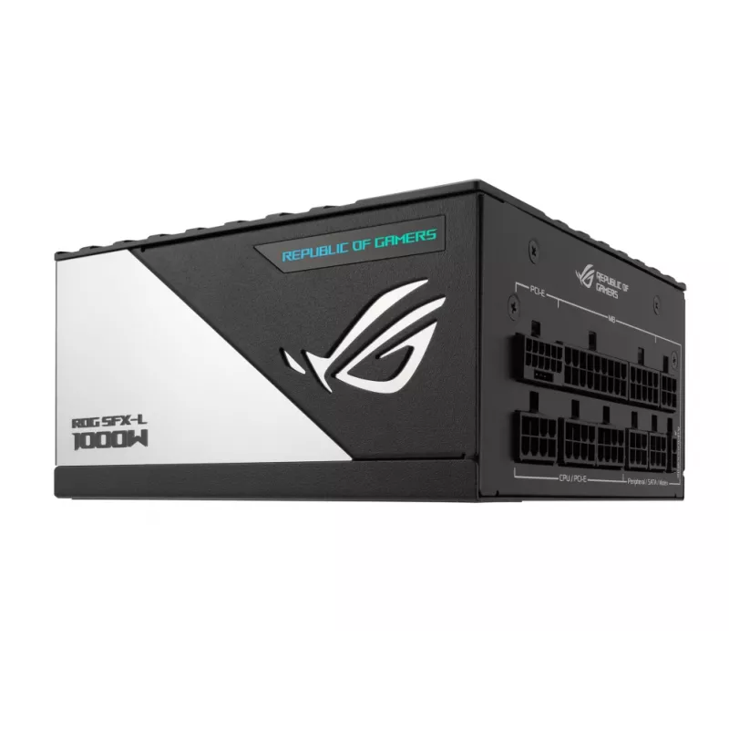 ASUS ROG Loki SFX-L 1000W Platinum toiteplokk 24-pin ATX Must, Hõbedane