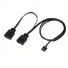 Õhkjahuti Silverstone Air Slimmer 120 12 cm must läbipaistev