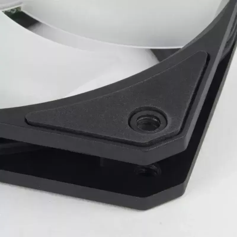Õhkjahuti Silverstone Air Slimmer 120 12 cm must läbipaistev