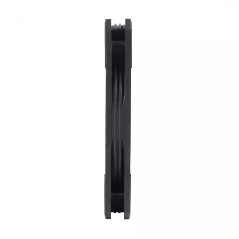 Õhkjahuti Silverstone Air Slimmer 120 12 cm must läbipaistev