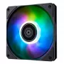 Õhkjahuti Silverstone Air Slimmer 120 12 cm must läbipaistev