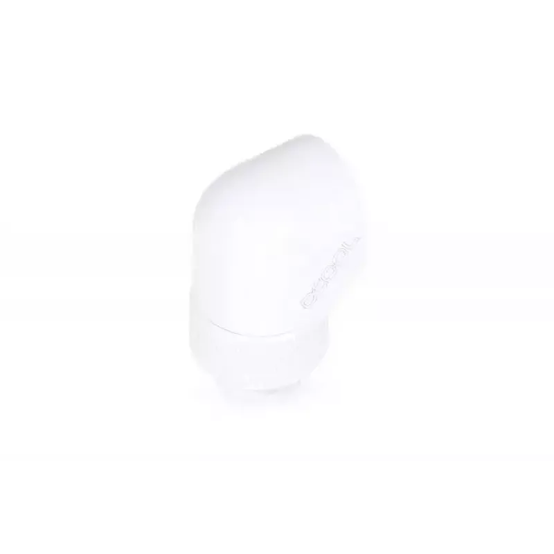 Kinnituskomplekt Alphacool Eiszapfen L-pistik pöörlev G1/4 väliskeere G1/4 sisekeermele valge