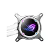ASUS ROG STRIX LC II 240 ARGB Valge Edition, kõik-ühes vedelikjahutus, 12 cm, 137,5 m³/h, valge
