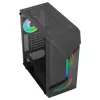 Aerocool SCAPEBKV3 Gaming ATX Case Front RGB LED Tempered Glass 3x ARGB Fans Must