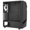 Aerocool SCAPEBKV3 Gaming ATX Case Front RGB LED Tempered Glass 3x ARGB Fans Must