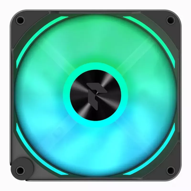 Ventilaator APNX FP2-120 PWM ARGB, maksimaalne õhuvool 83.87 cfm, must